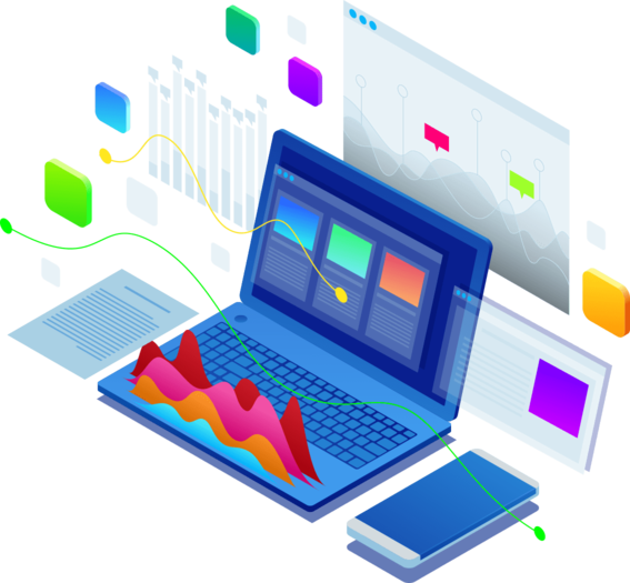 Databox Product: KPI metrics overview devices